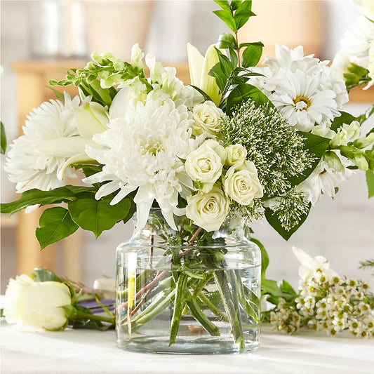 Classic Ivory – A Florist Original –  Diana Flowers, Passaic NJ