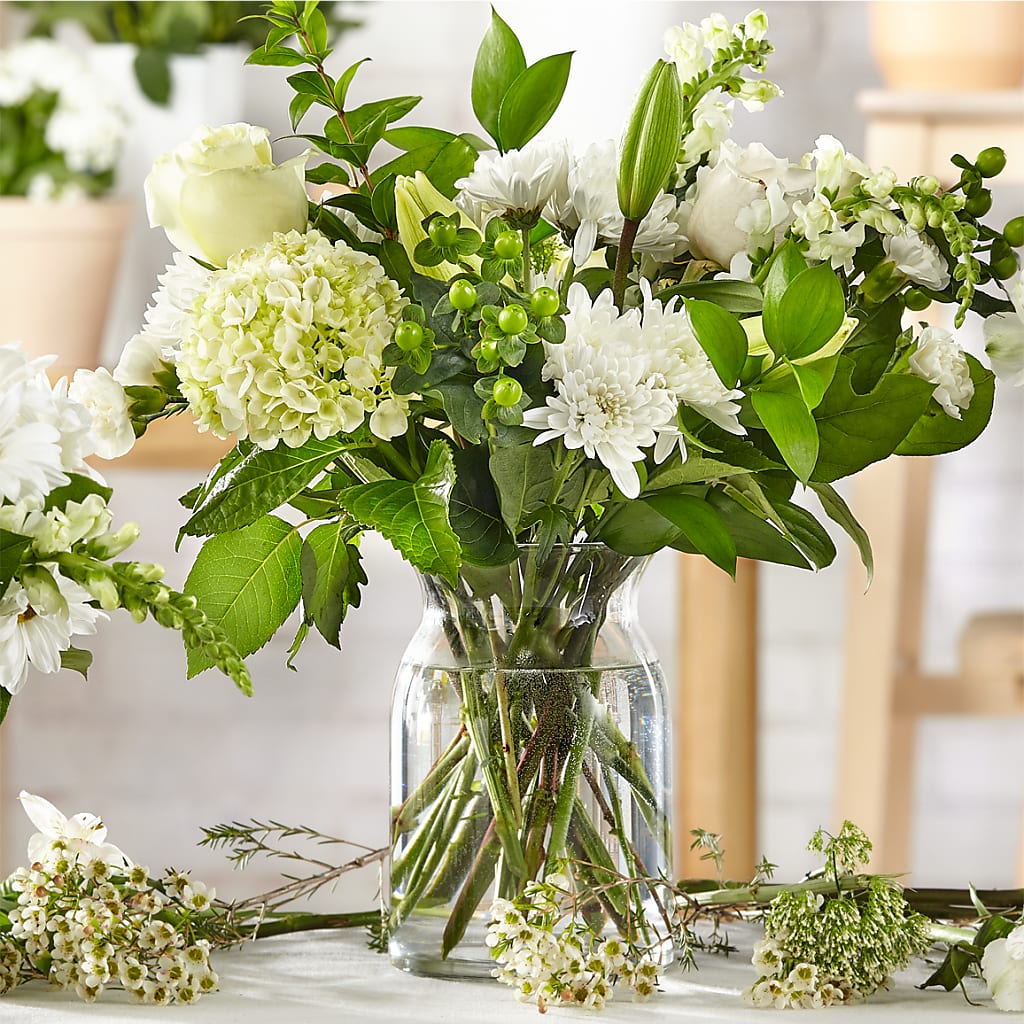 Classic Ivory – A Florist Original –  Diana Flowers, Passaic NJ
