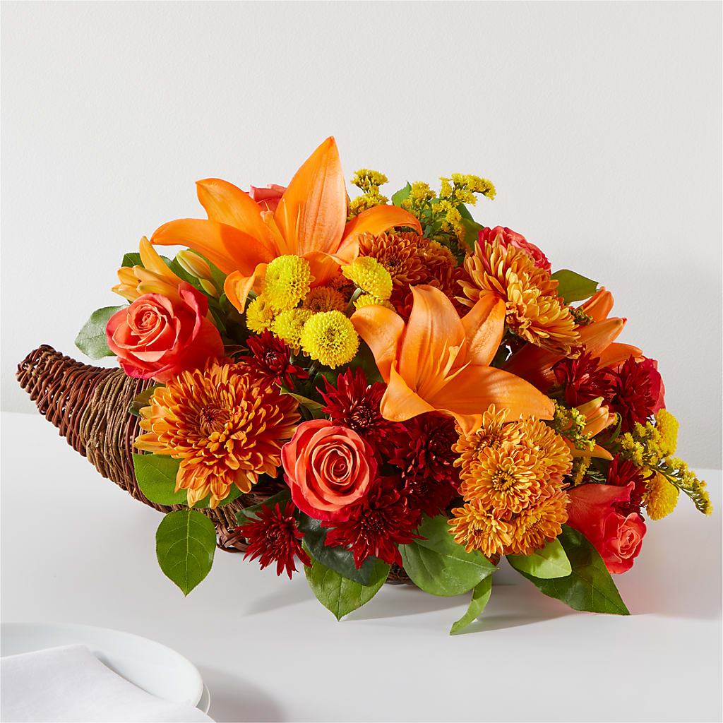 Bouquet of Blessings Cornucopia –  Diana Flowers, Passaic NJ