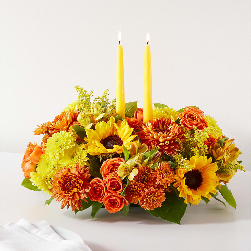 Autumn Harmony Centerpiece –  Diana Flowers, Passaic NJ