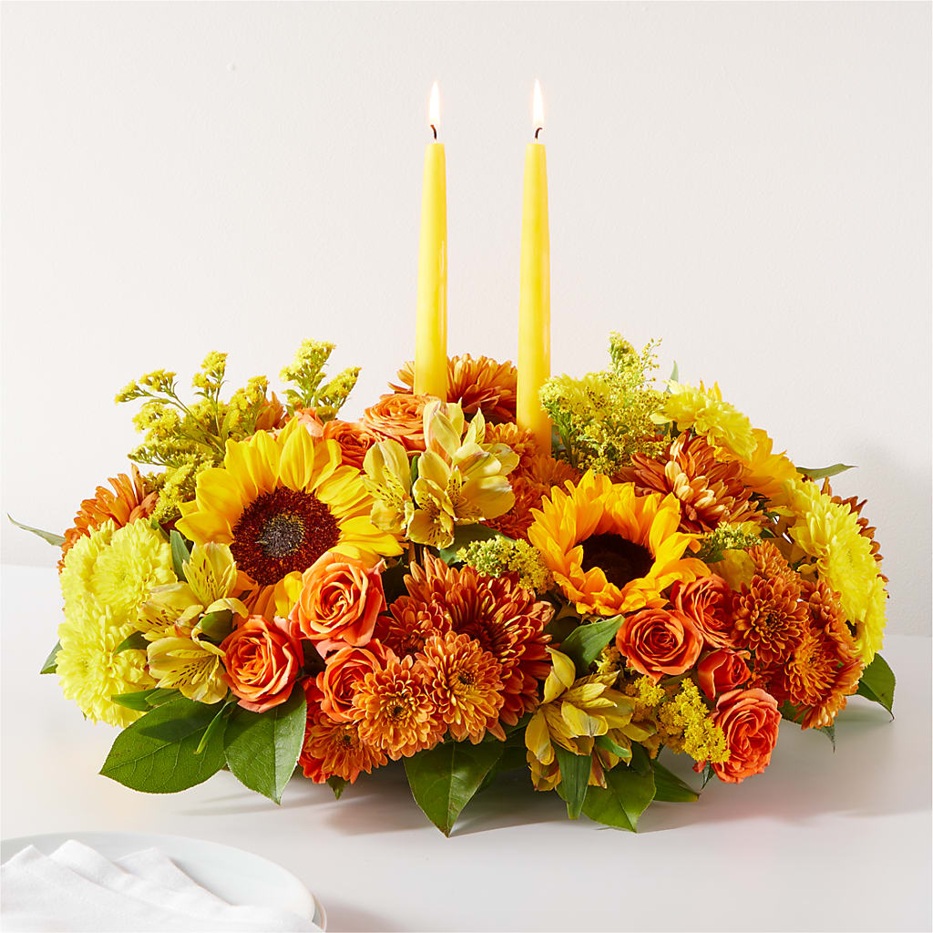 Autumn Harmony Centerpiece –  Diana Flowers, Passaic NJ