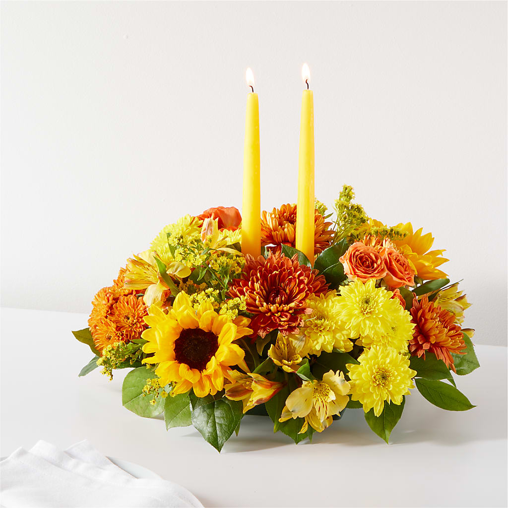 Autumn Harmony Centerpiece –  Diana Flowers, Passaic NJ
