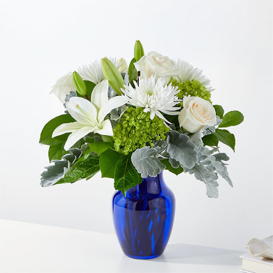 Snowy Dreams Bouquet –  Diana Flowers, Passaic NJ