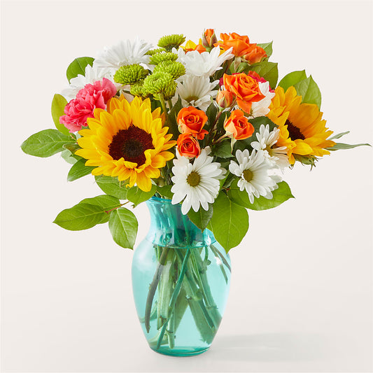 Sun-drenched Blooms Bouquet –  Diana Flowers, Passaic NJ
