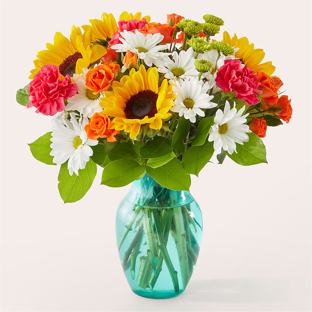 Sun-drenched Blooms Bouquet –  Diana Flowers, Passaic NJ