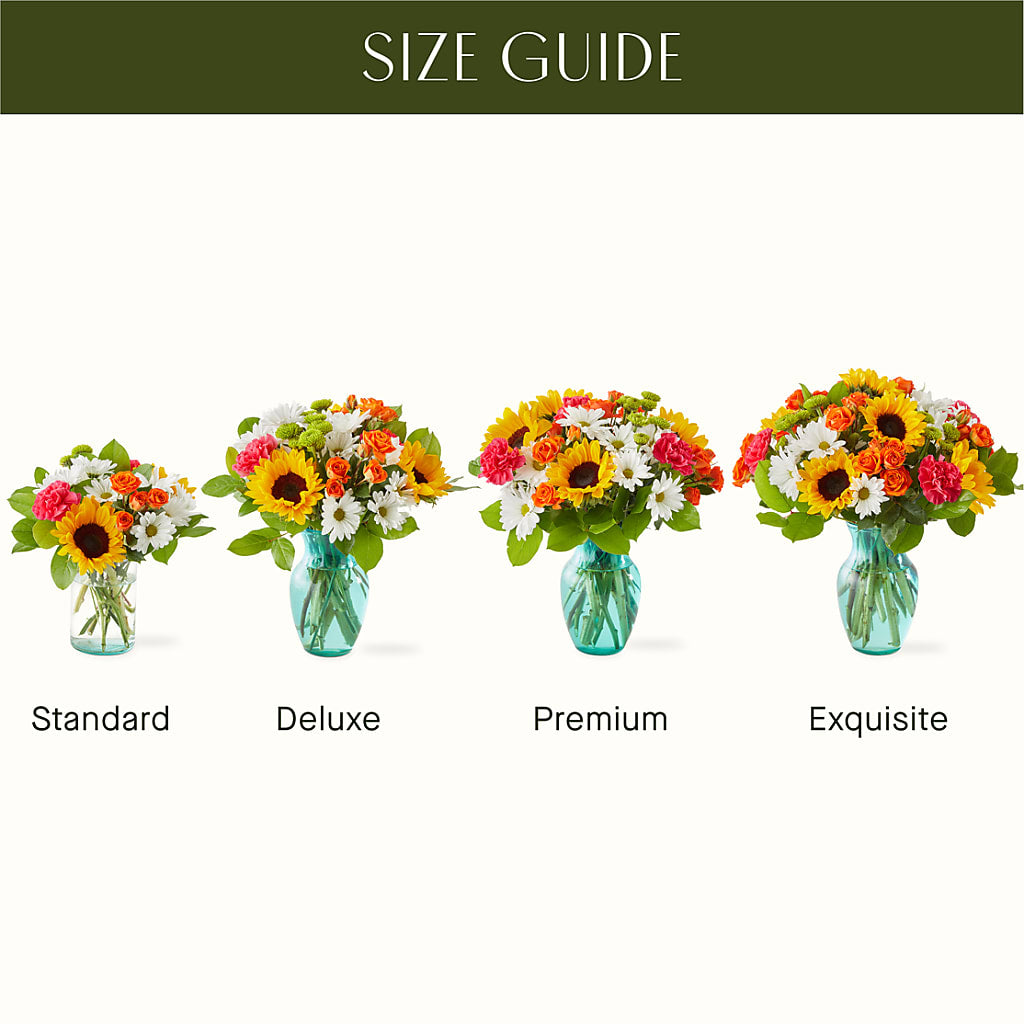 Sun-drenched Blooms Bouquet –  Diana Flowers, Passaic NJ
