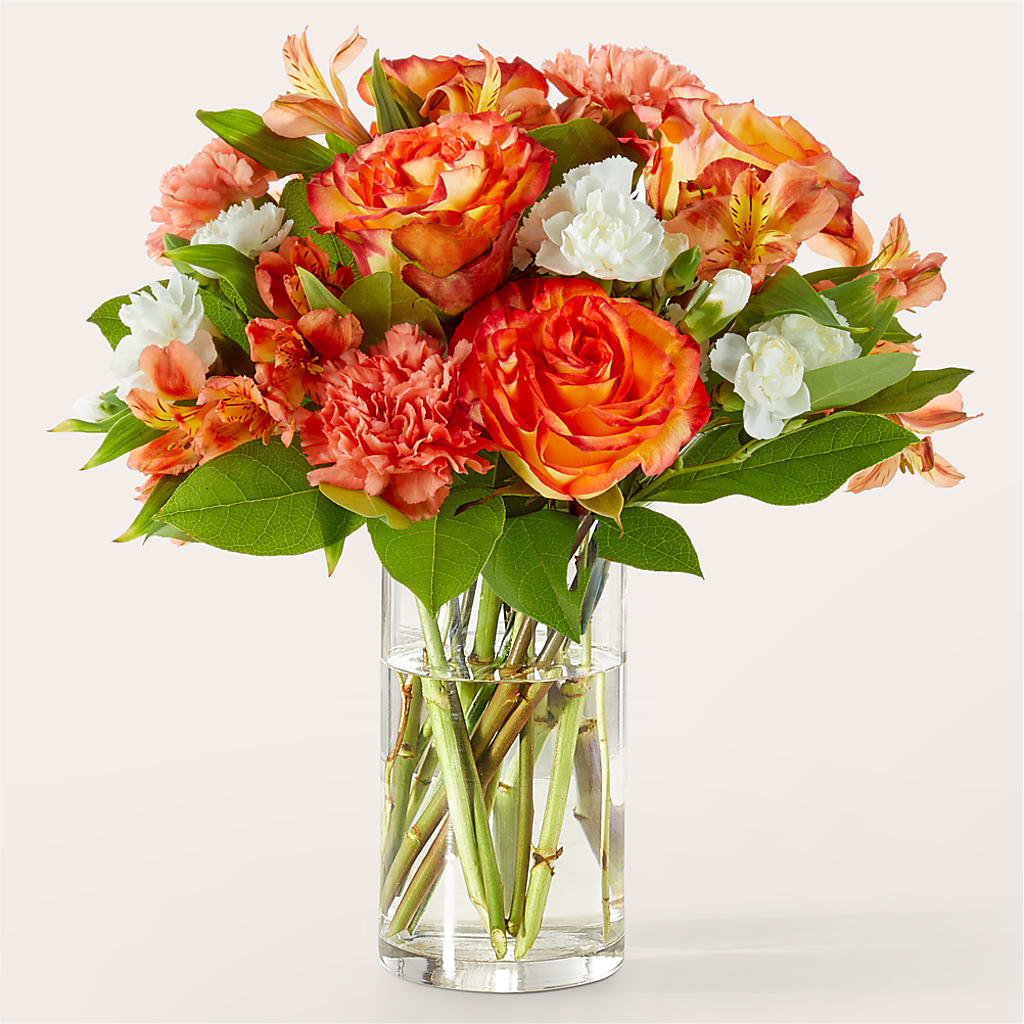 Apricot Glow Bouquet –  Diana Flowers, Passaic NJ