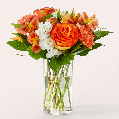 Apricot Glow Bouquet –  Diana Flowers, Passaic NJ