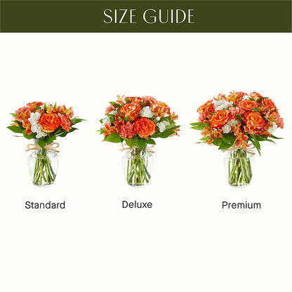 Apricot Glow Bouquet –  Diana Flowers, Passaic NJ