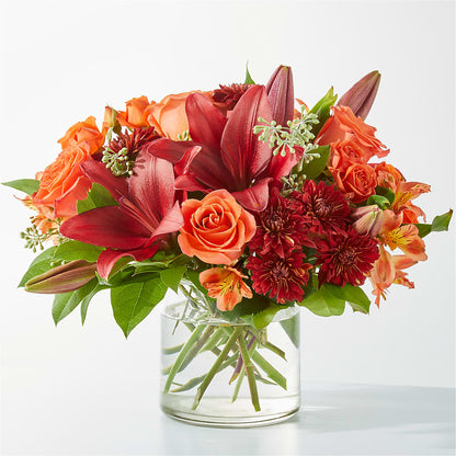 Crimson Leaves Bouquet –  Diana Flowers, Passaic NJ
