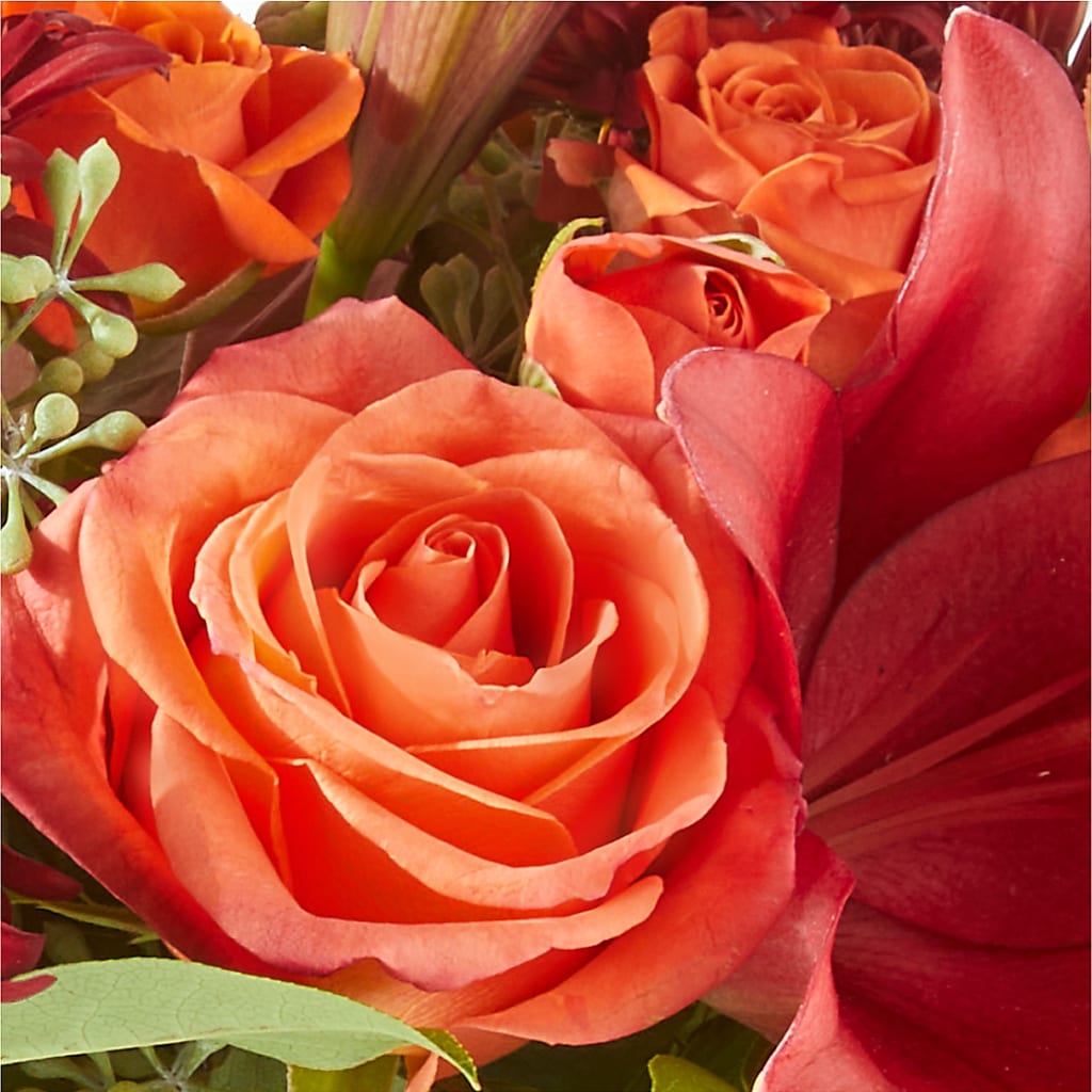 Crimson Leaves Bouquet –  Diana Flowers, Passaic NJ