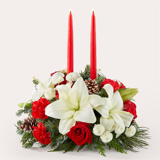 Seasonal Festivities Centerpiece –  Diana Flowers, Passaic NJ