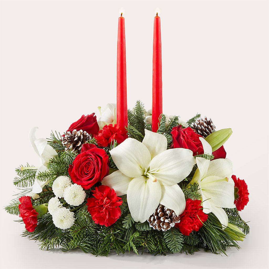 Seasonal Festivities Centerpiece –  Diana Flowers, Passaic NJ