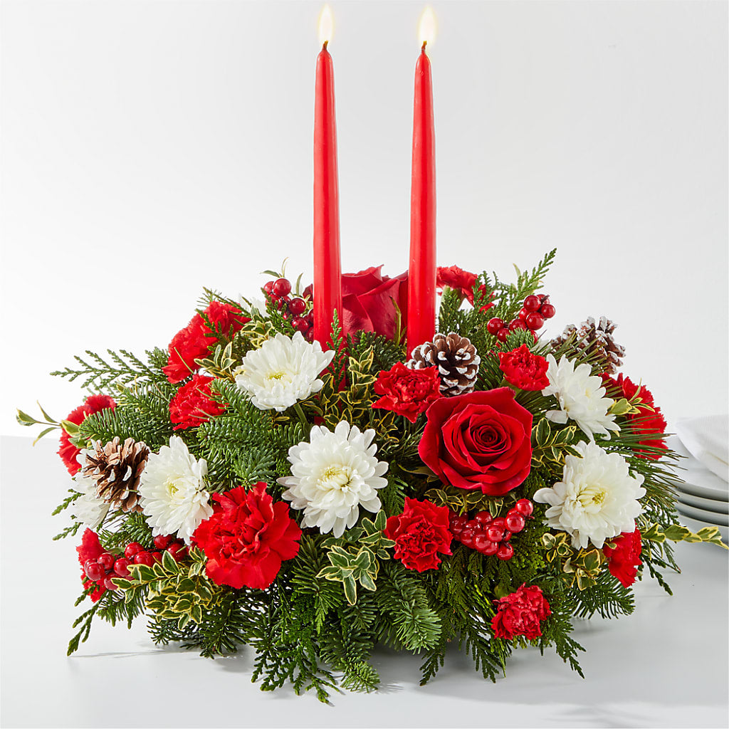 Holiday Soiree Centerpiece –  Diana Flowers, Passaic NJ