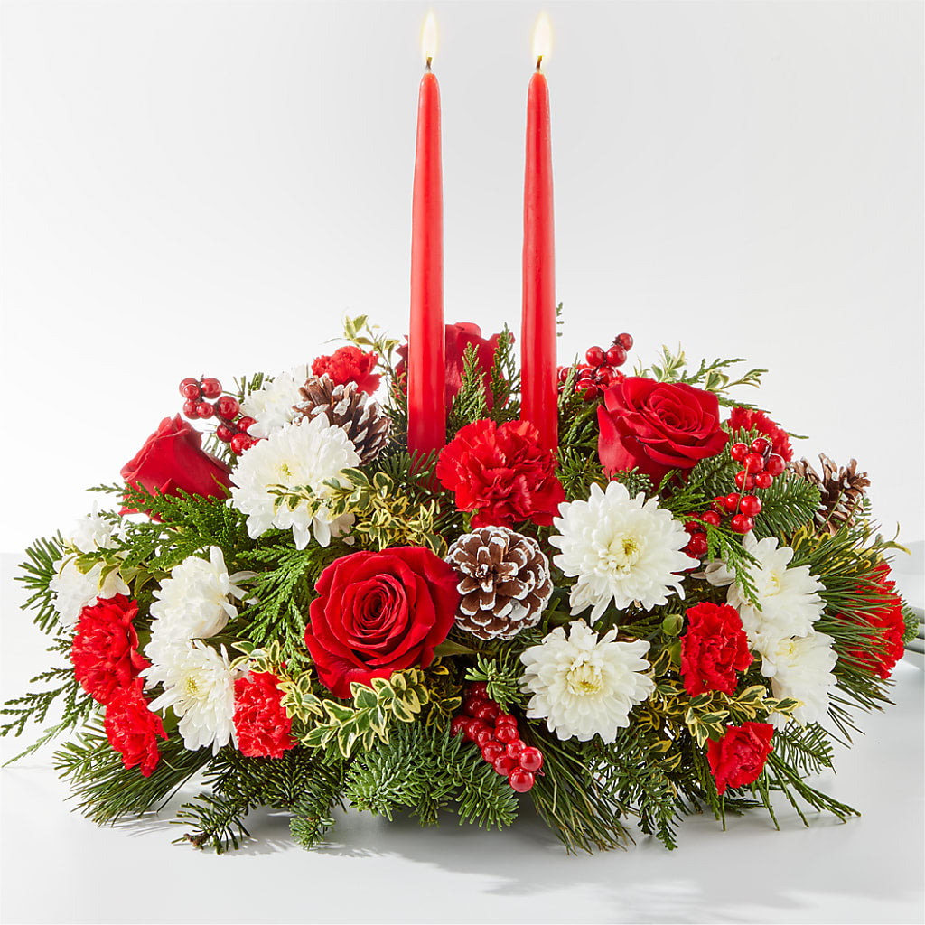 Holiday Soiree Centerpiece –  Diana Flowers, Passaic NJ