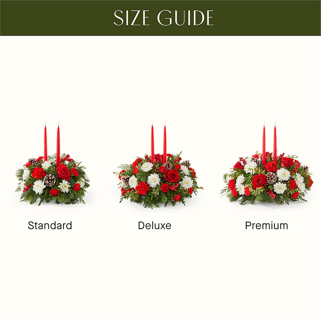 Holiday Soiree Centerpiece –  Diana Flowers, Passaic NJ