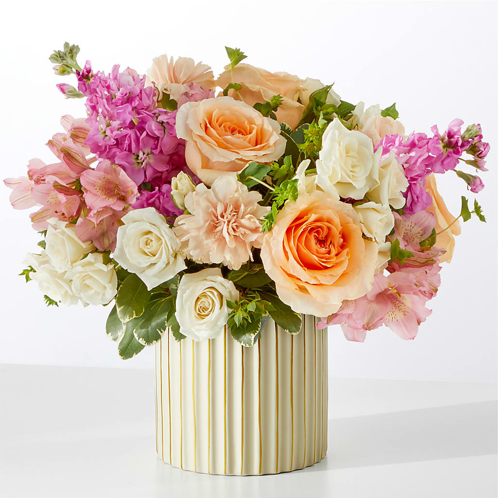 Paradise Bouquet with Ivory Vase –  Diana Flowers, Passaic NJ