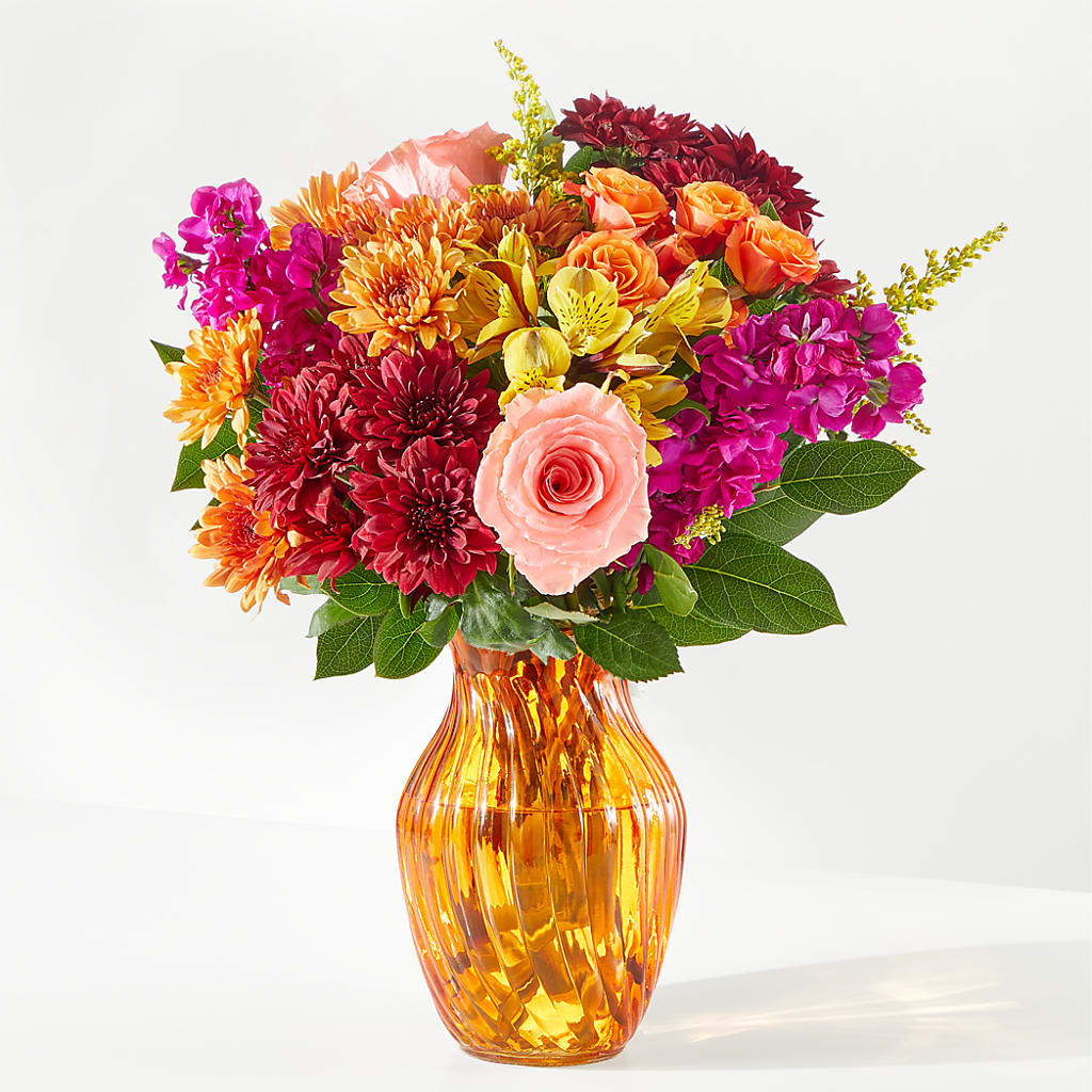 Amber Muse Bouquet –  Diana Flowers, Passaic NJ