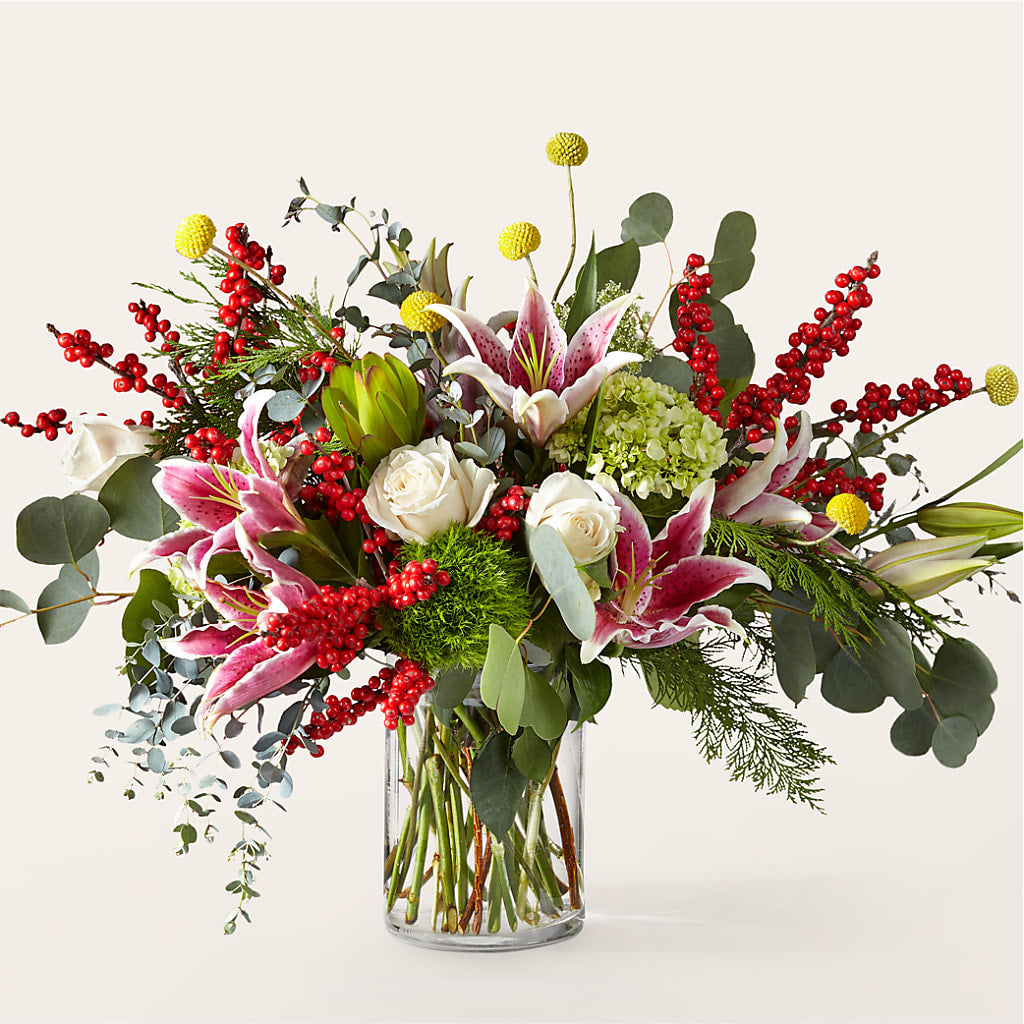 Berry & Bright Bouquet –  Diana Flowers, Passaic NJ