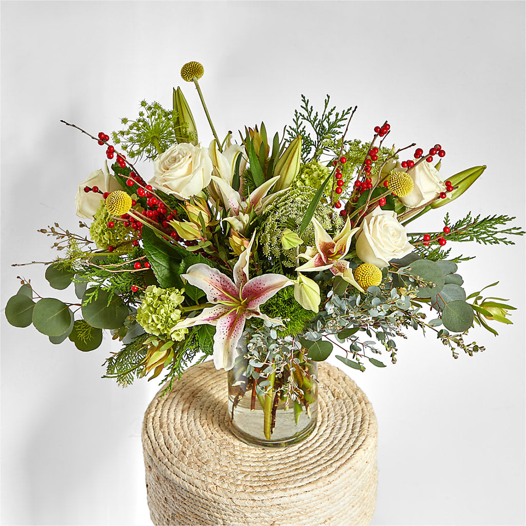 Berry & Bright Bouquet –  Diana Flowers, Passaic NJ