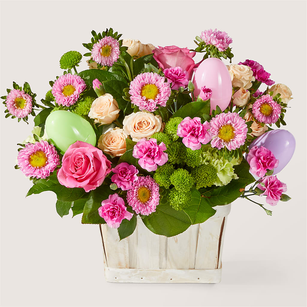 Get Eggcited Basket –  Diana Flowers, Passaic NJ