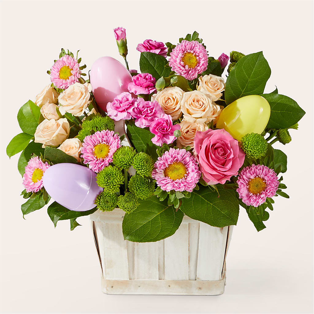 Get Eggcited Basket –  Diana Flowers, Passaic NJ