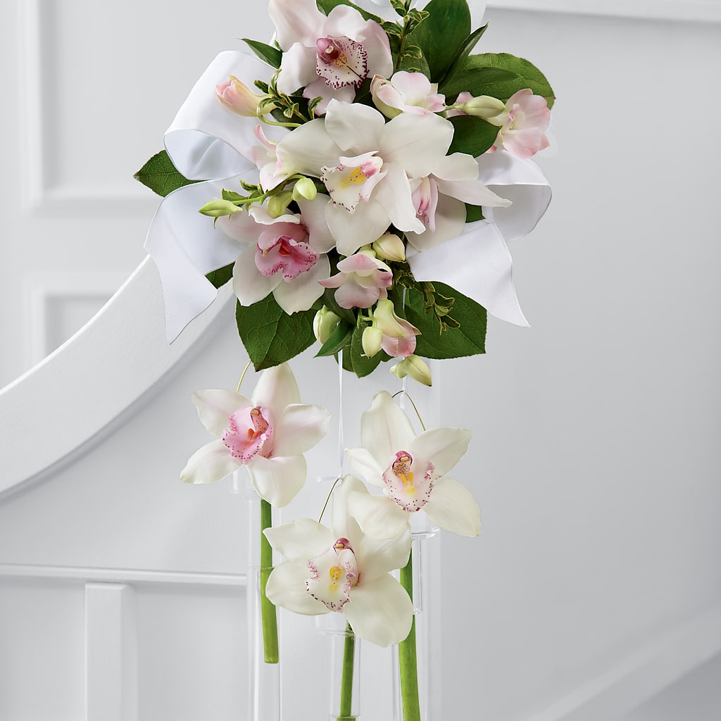 Perfect Entrance Pew Arrangement –  Diana Flowers, Passaic NJ