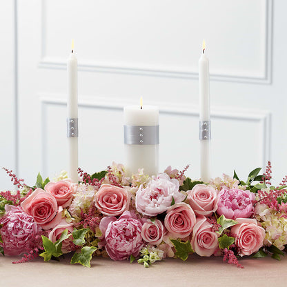 Worldwide Romance Unity Candle Arrangement –  Diana Flowers, Passaic NJ
