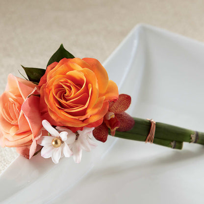 Sunset Dream Boutonniere –  Diana Flowers, Passaic NJ