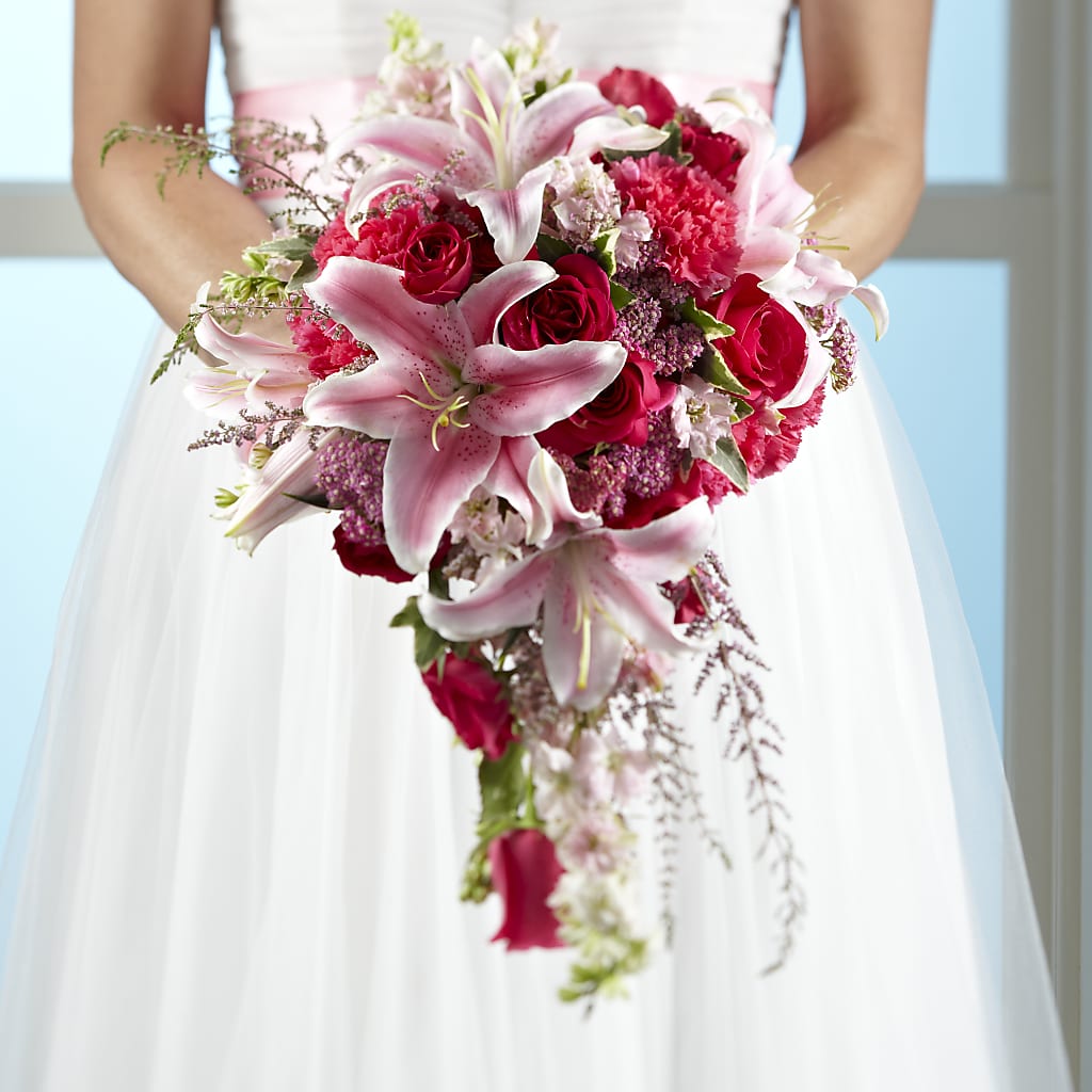 Lily & Rose Bouquet –  Diana Flowers, Passaic NJ