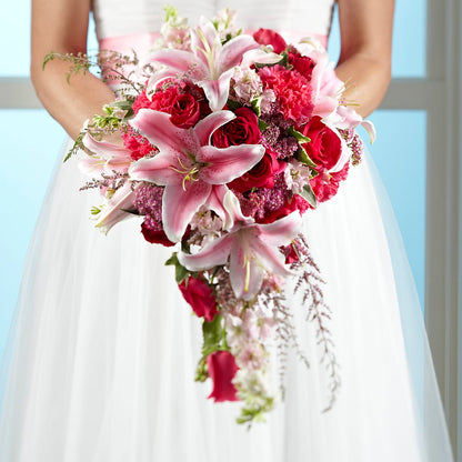 Lily & Rose Bouquet –  Diana Flowers, Passaic NJ