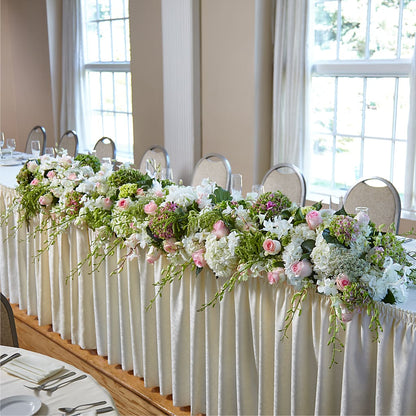 State of Joy Head Table Arrangement –  Diana Flowers, Passaic NJ