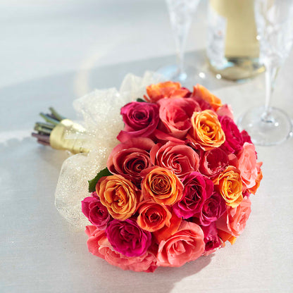 Sweet Roses Bouquet –  Diana Flowers, Passaic NJ