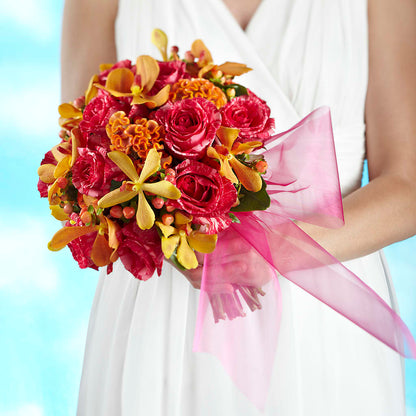 Brilliant Shades of Love Bouquet –  Diana Flowers, Passaic NJ