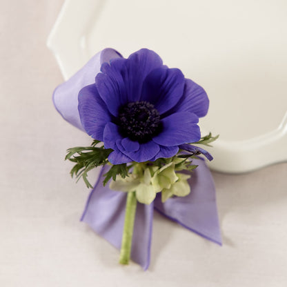Purple Passion Boutonniere –  Diana Flowers, Passaic NJ