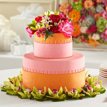 Sweet Citrus Cake Decor –  Diana Flowers, Passaic NJ