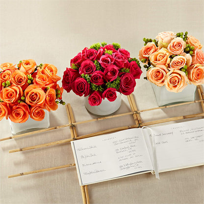 Dawn Rose Centerpiece –  Diana Flowers, Passaic NJ