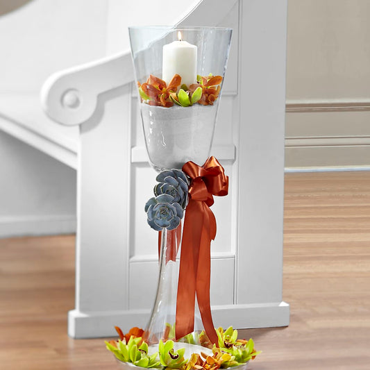 Matrimony Pew Decor –  Diana Flowers, Passaic NJ