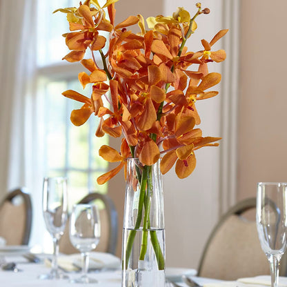 Orange Mokara Bud Vase –  Diana Flowers, Passaic NJ