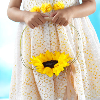 Sweet Sunshine Flower Girl Bouquet –  Diana Flowers, Passaic NJ