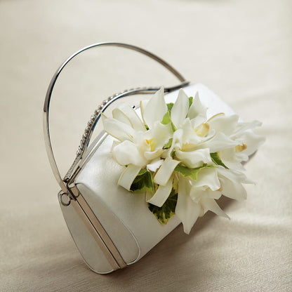 White Purse Decor –  Diana Flowers, Passaic NJ