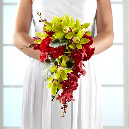 Elegant Orchid Bouquet –  Diana Flowers, Passaic NJ