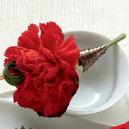 Red Carnation Boutonniere –  Diana Flowers, Passaic NJ